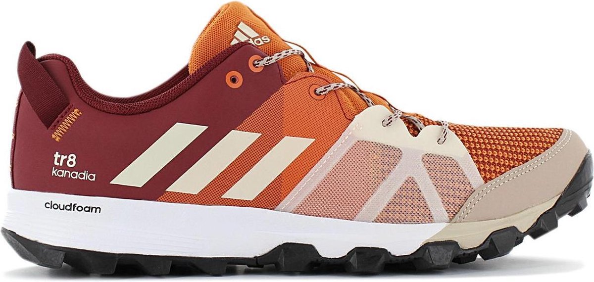 adidas Kanadia 8 TR - Heren Trail-Running Outdoor Schoenen Oranje BB4415 - Maat EU 41 1/3 UK 7.5
