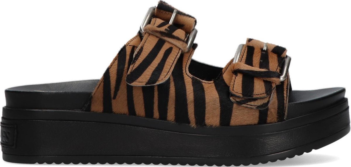 Shabbies 170020183 Slippers - Dames - Zwart - Maat 38