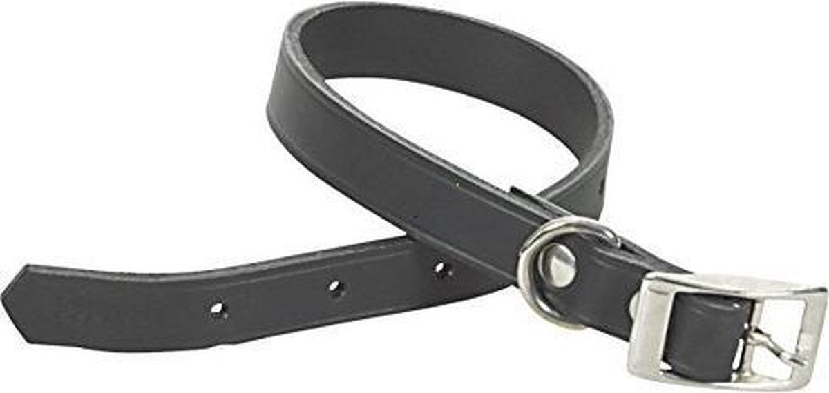 ITAL DOG CHAPUIS SELLERIE SLA626 Collare per cani - Cuoio nero - Larghezza 16 mm - Lunghezza 40 cm - Misura S