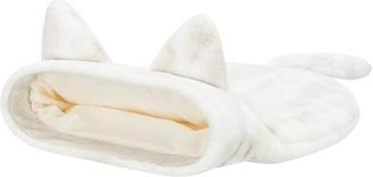 TRIXIE | Trixie Slaapzak Kat Nelli Wit / Taupe