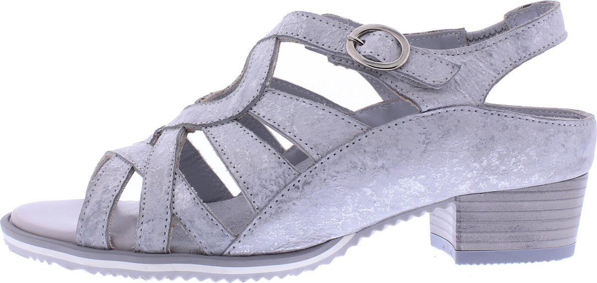 Verhulst-Bridget sandaal wijdte H-Zilver-2772-maat 3½