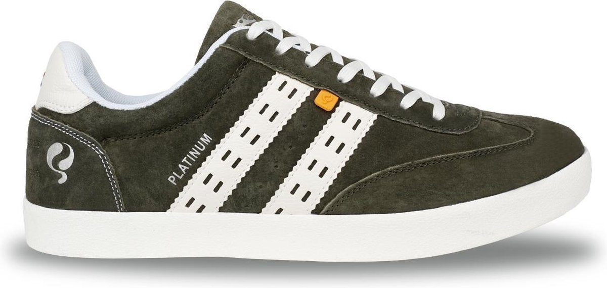 Heren Sneaker Platinum - Donkergroen/Wit