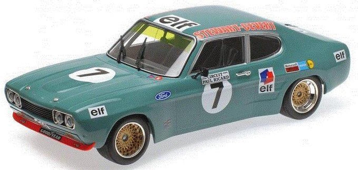 Ford Capri RS 2600 Ford Koln #7 Paul Ricard 6 Hours 197 - 1:18 - Minichamps