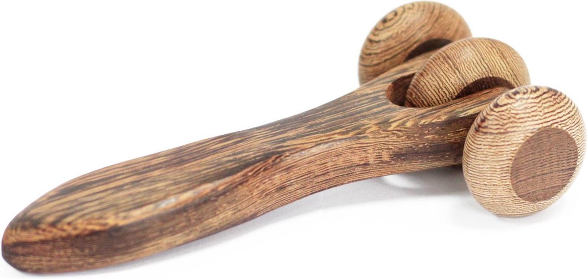 Houten Gezichtsroller - Massage Roller Gezicht - Face roller - Ontspannen - Massageroller Nek
