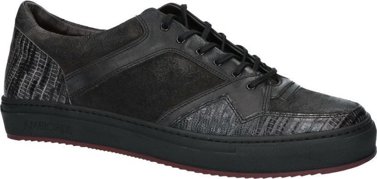 Ambiorix - Brindisi-2 -  - Heren - Maat 43 - Zwart;Zwarte - New Yumbari Grey/Suede Grey Lavagna/Nab. Oil Grey