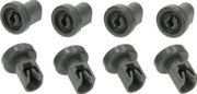 Wiel van bovenkorf set 8 stuks vaatwasser Origineel AEG Electrolux Etna Pelgrim Nordland Zanker Zanussi 006-9271-E