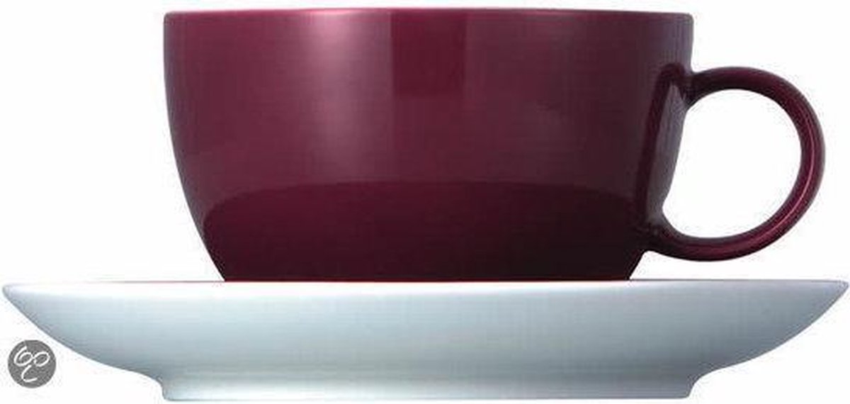 Thomas Sunny Day Fuchsia Theekop en -Schotel - 0