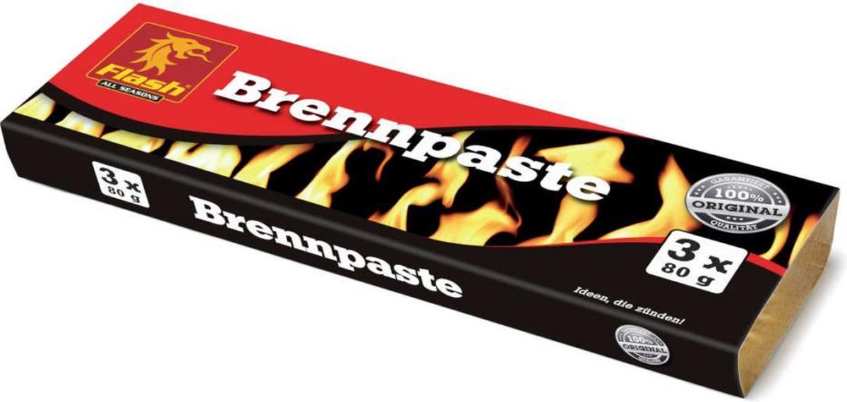 FLASH BRANDGEL PATRONEN VOOR SPIRITUS BRANDERTJES 3 X 80 GR
