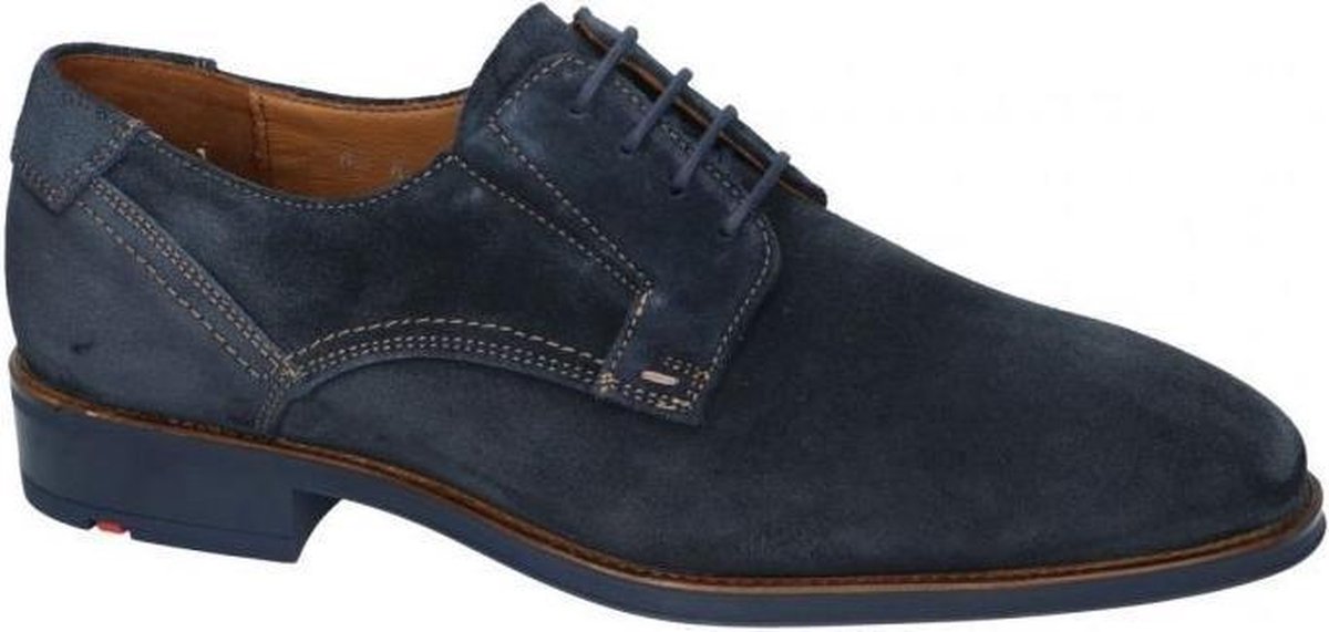 Lloyd -Heren -  blauw donker - geklede veterschoen - maat 40