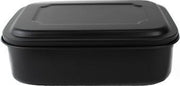 RVS Lunchbox zwart 1 liter