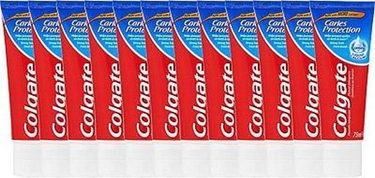 12x Colgate Tandpasta Caries Protection 75 ml