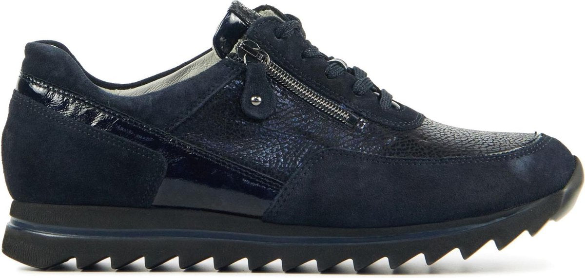 Waldlaufer Vrouwen  Sneakers / Damesschoenen 923011 - Blauw - Maat 42