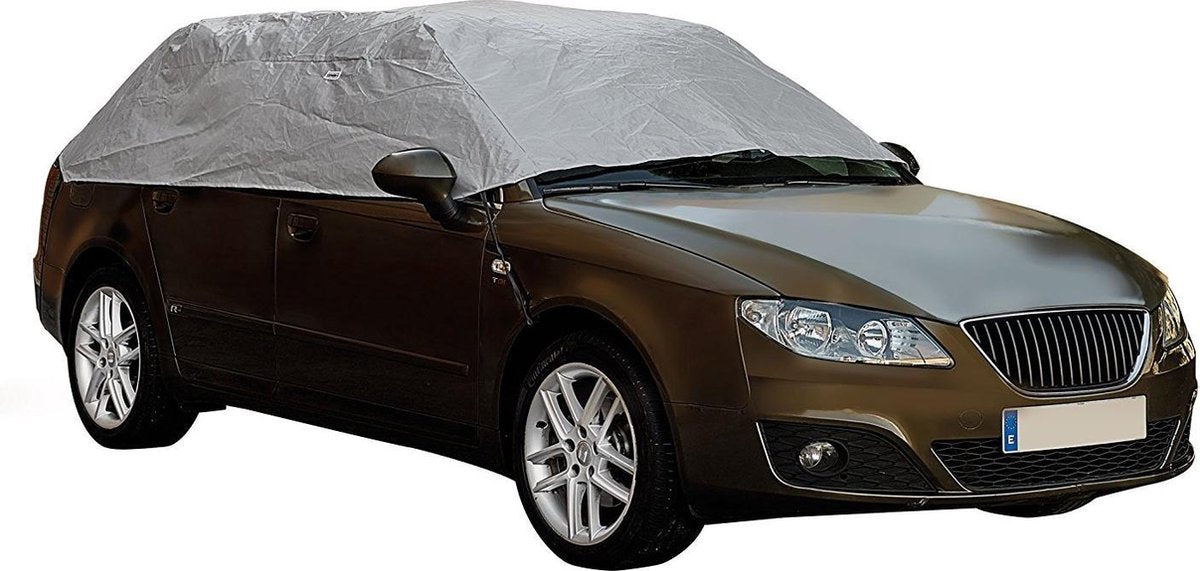 Car Plus Autohoes Voor Dak Maat S 233 X 147 X 51 Cm Zilver