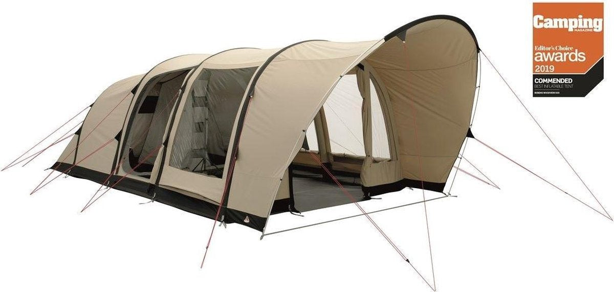 Robens Woodview 600 - 6 persoons Tent - Opblaasbaar - Polykatoen
