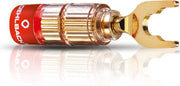 OEHLBACH Solution Spade spade Goud kabel-connector