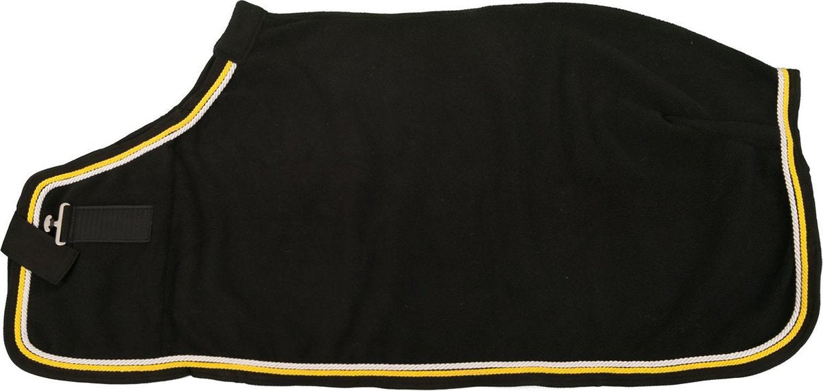 MHS Paardendeken Showfleece Deken zwart 110 cm