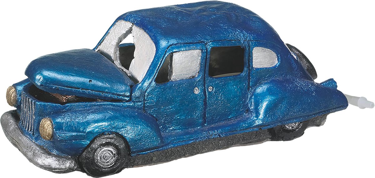 Aqua deco wagen blauw 23