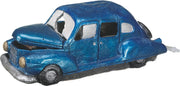 Aqua deco wagen blauw 23