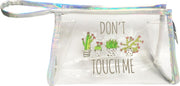 Tesoro Make-up Tasje Transparant Cactus 20 X 7 X 13 Cm