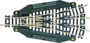 22247 N Fleischmann rails (zonder ballastbed) Driewegwissel
