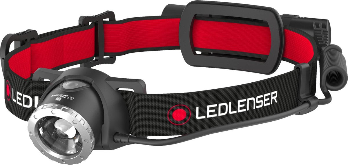 Ledlenser H8R Hoofdlamp oplaadbaar - 600 lumen - Zwart