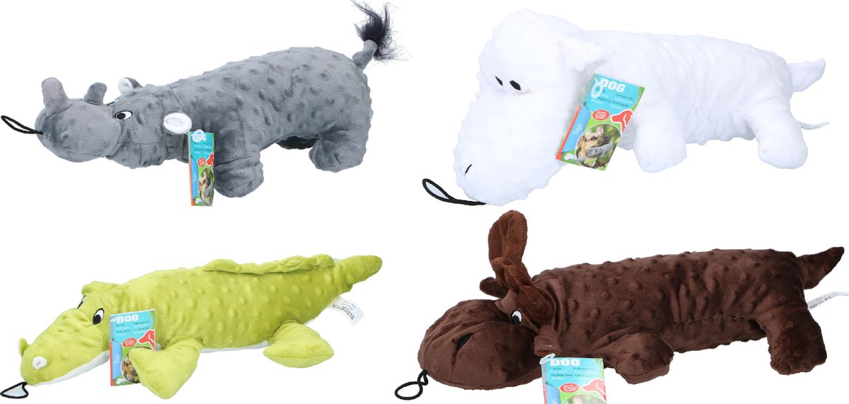 DOG hondenspeeltje Pluche dieren
