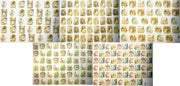 10x Supergrote 3D Knipvellen - Beatrix Potter - Voor mooie kaarten en scrapbooking