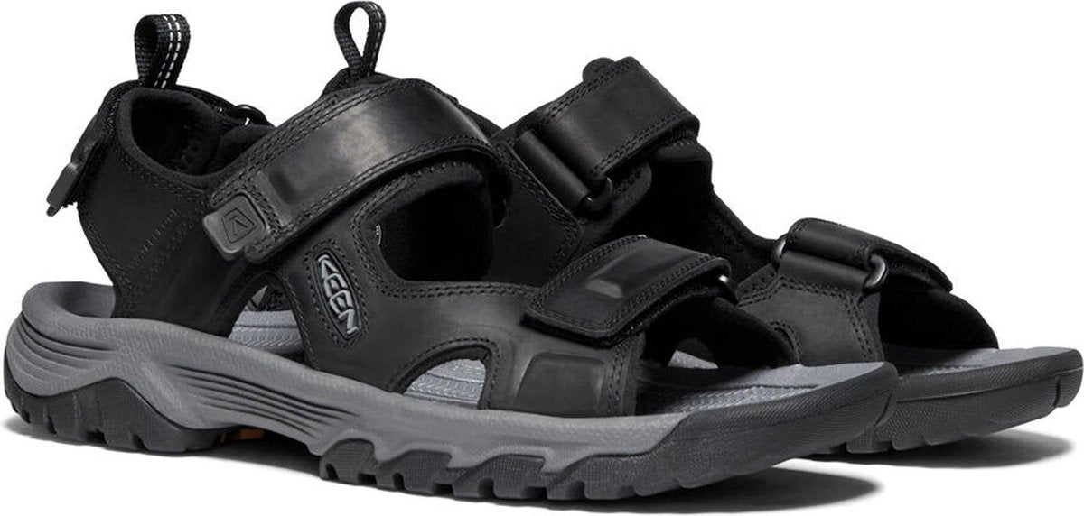 Keen Targhee Iii Open Toe Sandalen Unisex - Zwart/Grijs - Maat 46