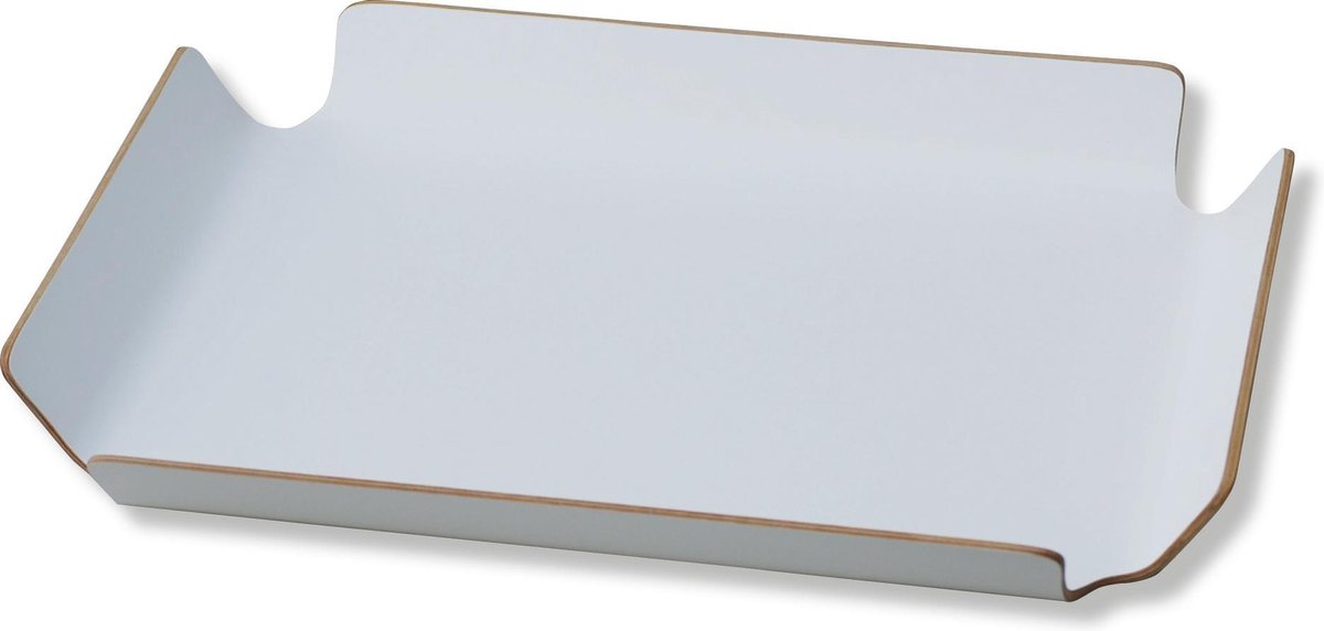 Point-Virgule Dienblad - Met Opstaande Rand - Wit - 44.5 x 33.5 x 4.5cm