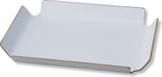 Point-Virgule Dienblad - Met Opstaande Rand - Wit - 44.5 x 33.5 x 4.5cm