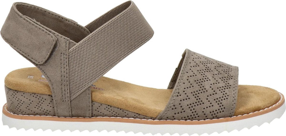 Bobs Desert Kiss dames sandaal - Taupe - Maat 38