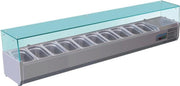 Polar opzetkoelvitrine 10x GN1/4