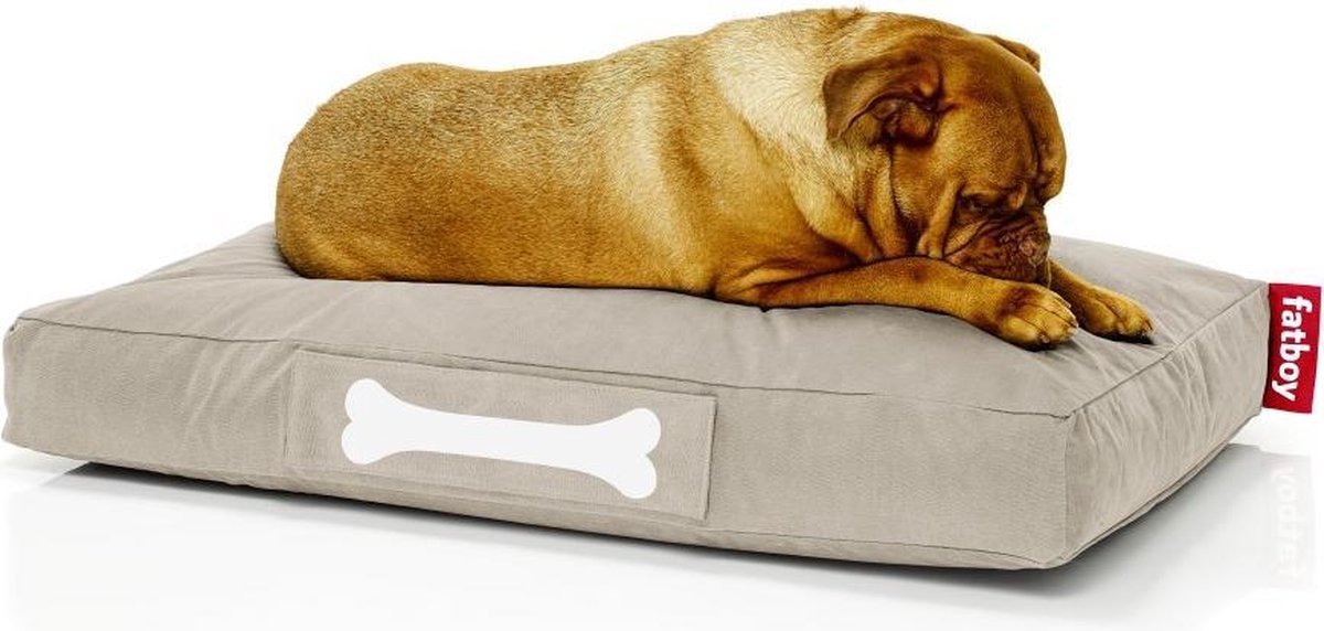 Fatboy Doggielounge Stonewashed Wasbare Hondenmand Large 120*80cm Zand
