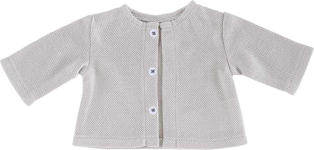 Corolle poppenkleding grijs giletje voor ma Corolle pop van 36cm