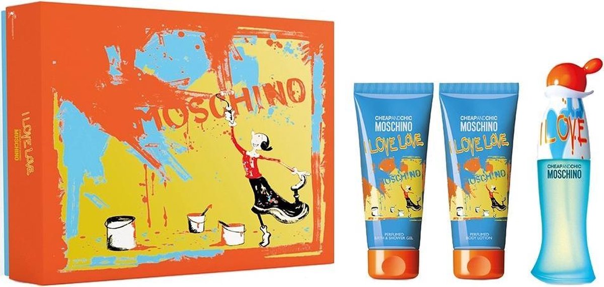 Moschino Cheap And Chic I Love Love Lote 3 Pcs