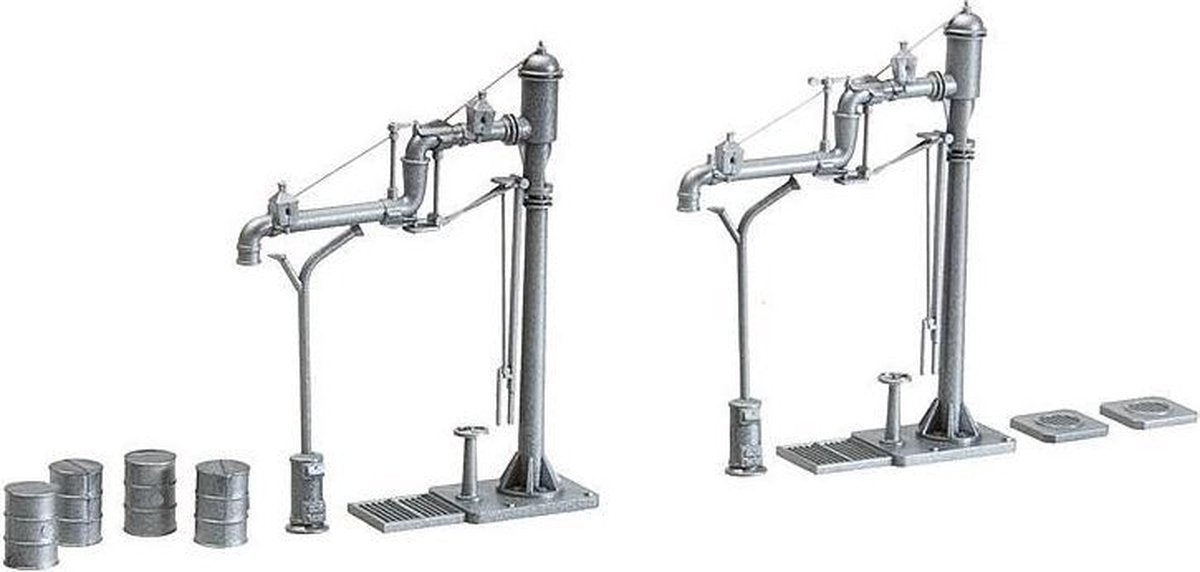 Faller Zwenkbare Waterkranen 2 Stuks Modelbouwdecoratie