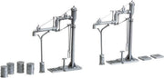 Faller Zwenkbare Waterkranen 2 Stuks Modelbouwdecoratie