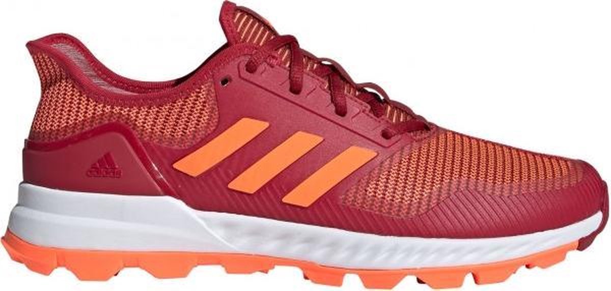Adidas adiPower Hockeyschoenen - Outdoor schoenen  - rood donker - 42