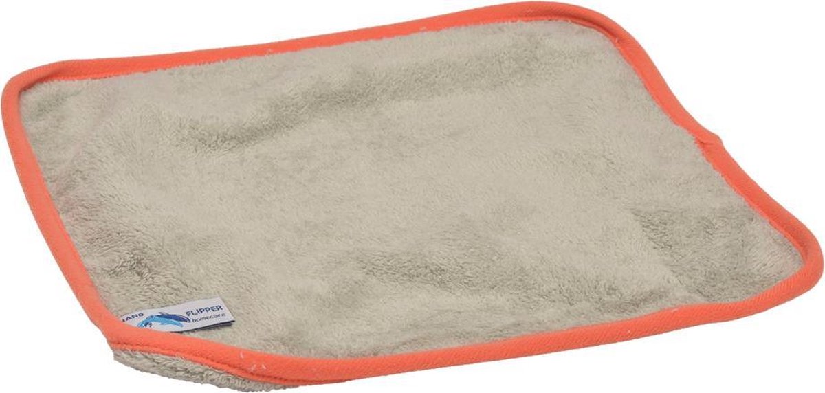 Flipper Nano Doek - 30 x 30cm - Grijs/Oranje