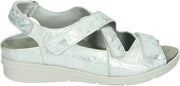 Verhulst 8356 H - Volwassenen Sandalen met hakDames Sandalen - Kleur: Metallics - Maat: 38.5