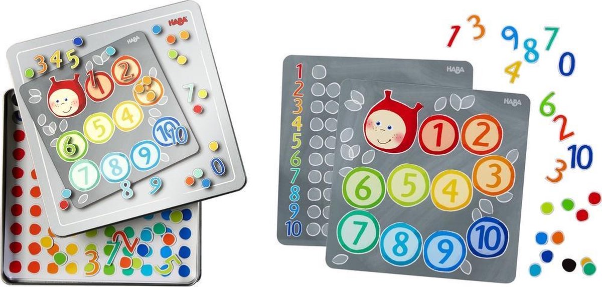 Magneetspeeldoos cijfers Haba