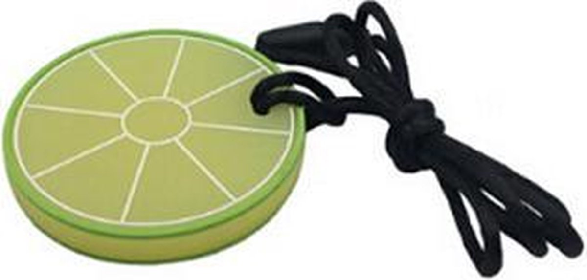 Bijtketting - kauwketting lemon