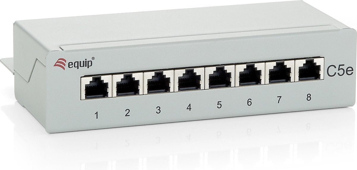 Equip Patch Panel Desktop Cat.5e 8-Port