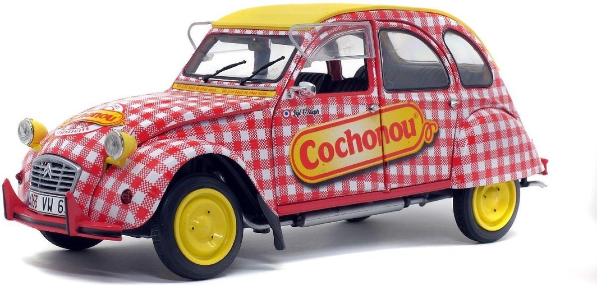 Citroën 2CV6 'Cochonou' TDF 2019 - 1:18 - Solido