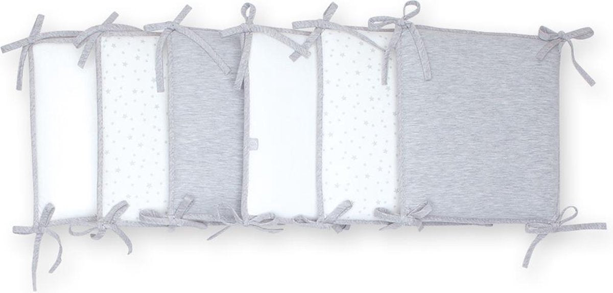 Bemini Bedomrander Kleine ster print 6x30cmx30cm Jersey