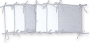 Bemini Bedomrander Kleine ster print 6x30cmx30cm Jersey