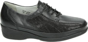 Waldlaufer 645830 K - Volwassenen Dames veterschoenen - Kleur: Zwart - Maat: 37.5