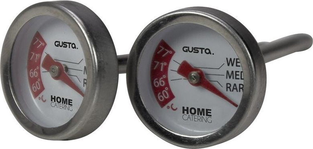 Gusta BBQ Vleesthermometer mini rvs