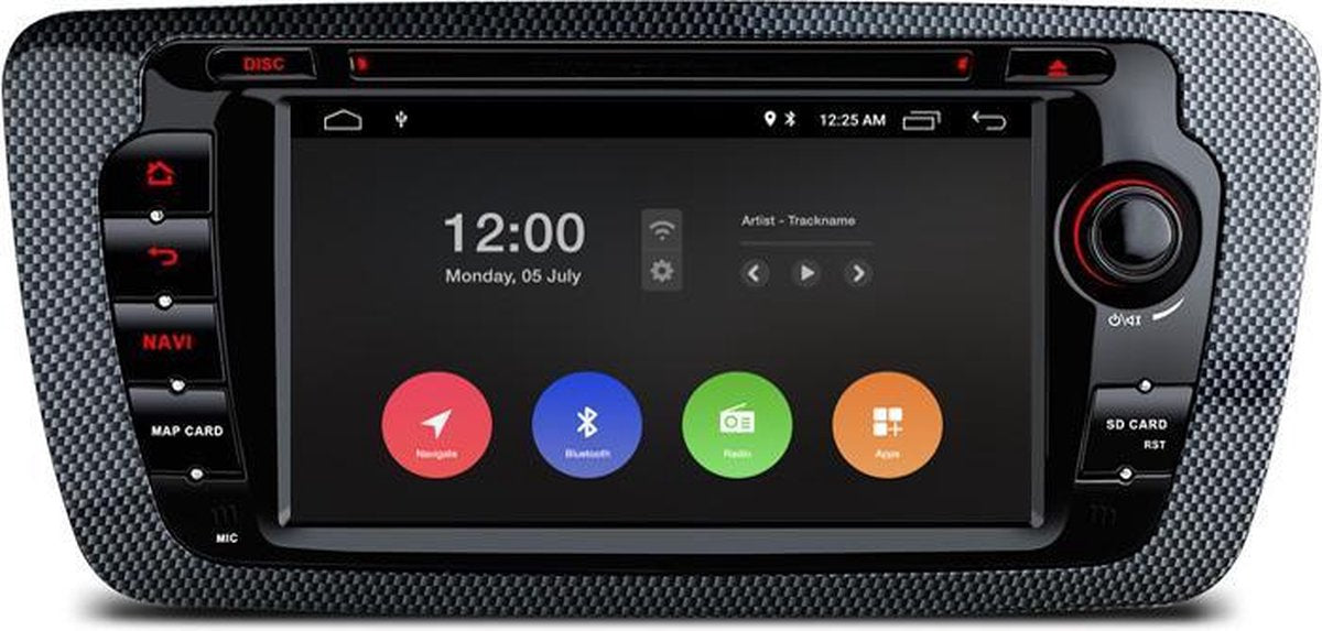 Seat Ibiza Autoradio Navigatie | Carplay | Android | DAB+ | WIFI | 32GB
