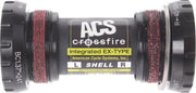 Acs Bottom Bracket Crossfire Bsa 73 X 68 Mm Zwart